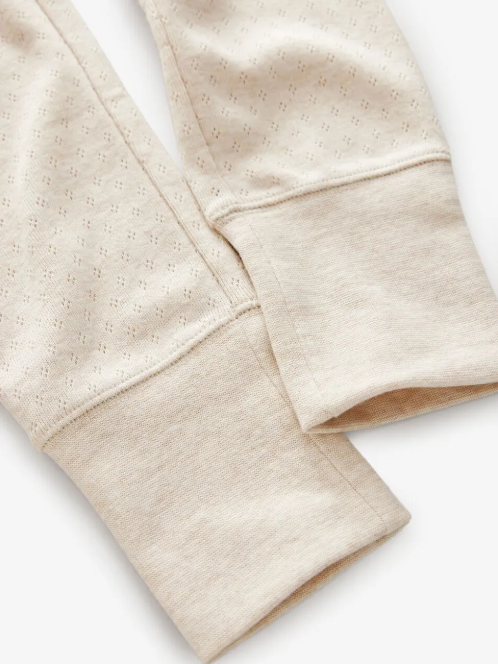 Beigebruin/wit - Thermische leggings (2-16jaar)