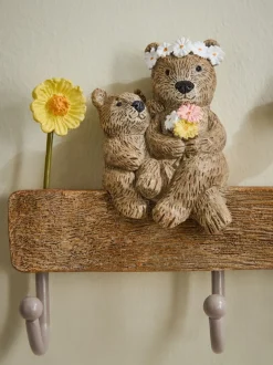 Bertie Bear Coat Hooks