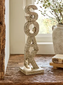 Bertie Beer Soak Woordblok Ornament