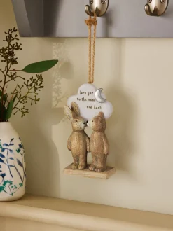 Bertie The Bear Love You To The Moon hangdecoratie
