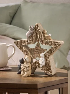 Bertie The Bear Shining Star Ornament