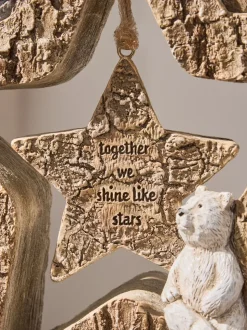 Bertie The Bear Shining Star Ornament