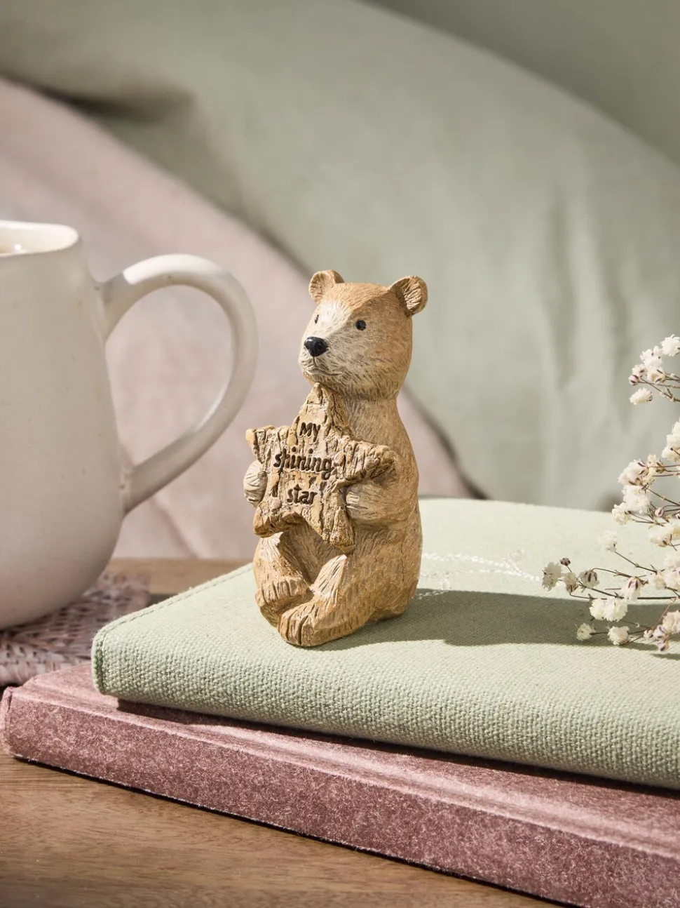 Bertie The Bear Shining Star Ornament