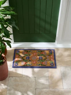 Bettie - Deurmat met bloemenprint