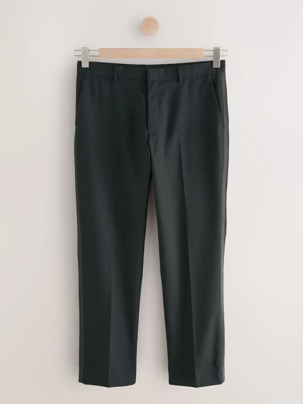 Biesdetail - Normale Pasvorm - Pantalon in smokingstijl