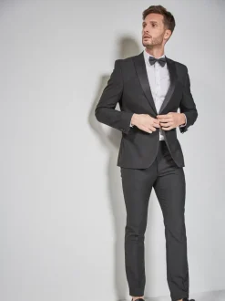Biesdetail - Strakke Pasvorm - Pantalon in smokingstijl