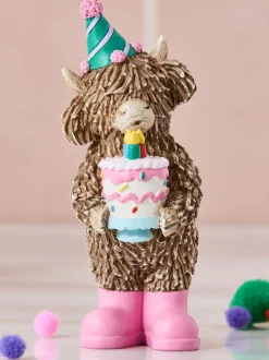 Birthday Hamish The Highland Cow Ornament