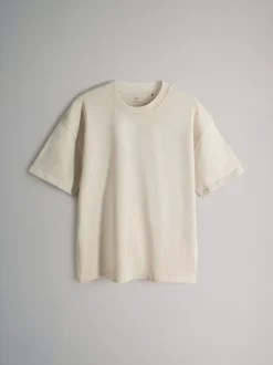 Black Grey White - The Set 4 Pack Short Sleeve Cotton T-Shirts