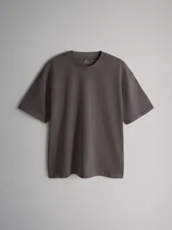 Black Grey White - The Set 4 Pack Short Sleeve Cotton T-Shirts