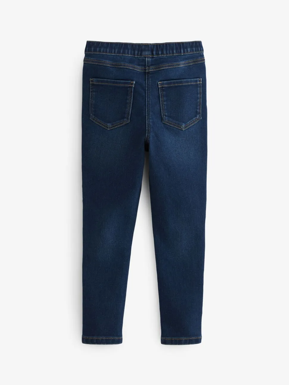 Black/Dark Denim - Set van 2 jeggings met elastische taille (3-16 jr)