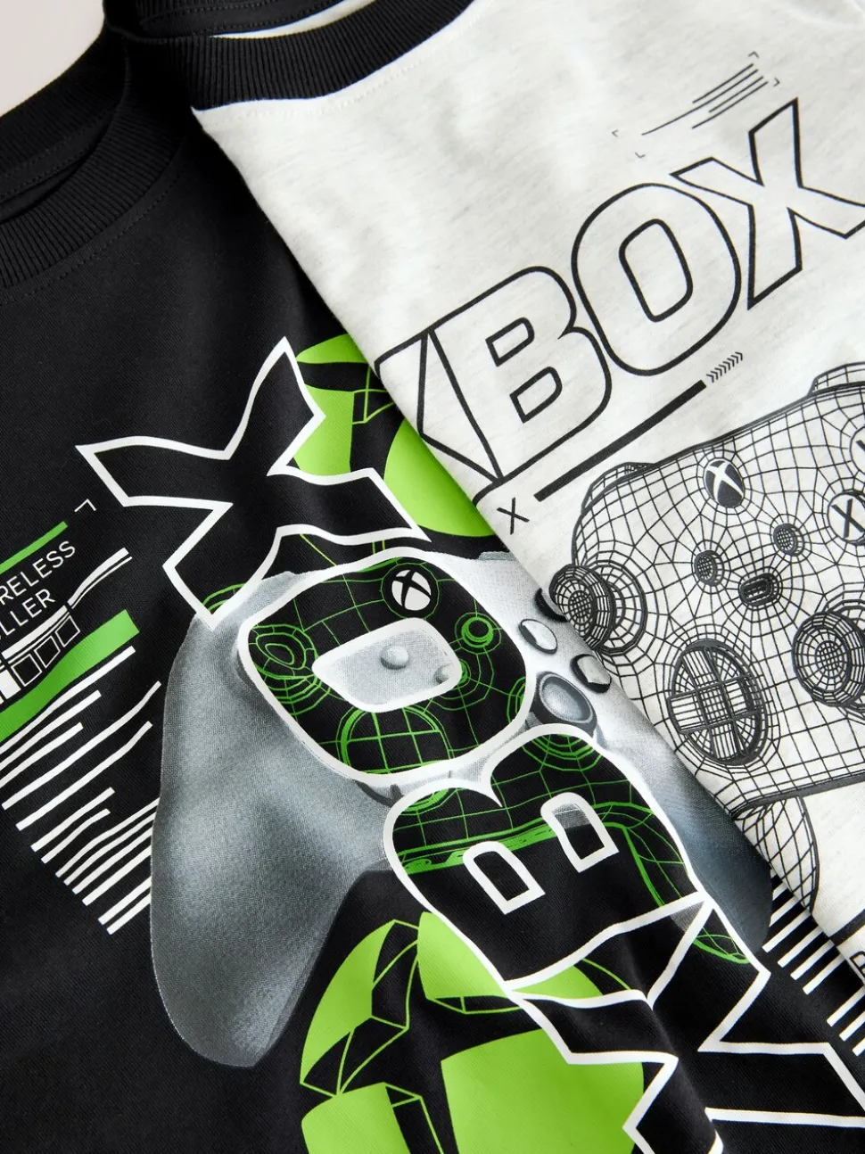 Black/Grey Xbox - License Short Pyjamas 2 Pack (5-16yrs)