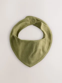 Blauw - 5 Kwijlslabbetjes voor baby's