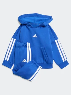 Blauw - Adidas - Essentials Infant trainingspak