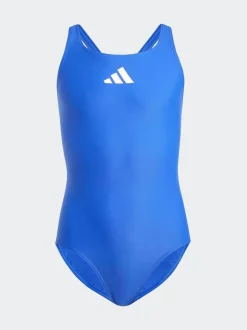 Blauw - Adidas badpak met klein logo