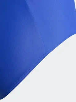 Blauw - adidas Badpak met V-rug voor kinderen