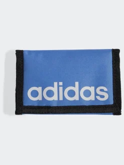 Blauw - adidas portemonnee met lineair logo