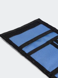 Blauw - adidas portemonnee met lineair logo