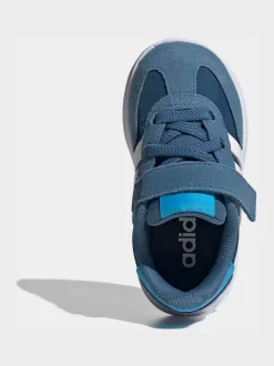 Blauw - adidas Run 70s 2.0 sneakers Klittenbandsneakers voor zuigelingen