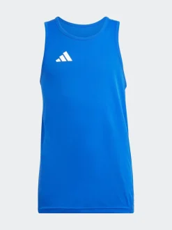 Blauw - adidas Team Kids Tanktop