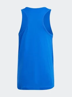Blauw - adidas Team Kids Tanktop