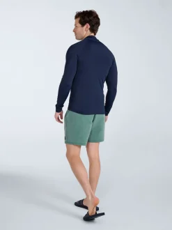 Blauw - Animal Sonny sneldrogend surfhemd met logo voor heren