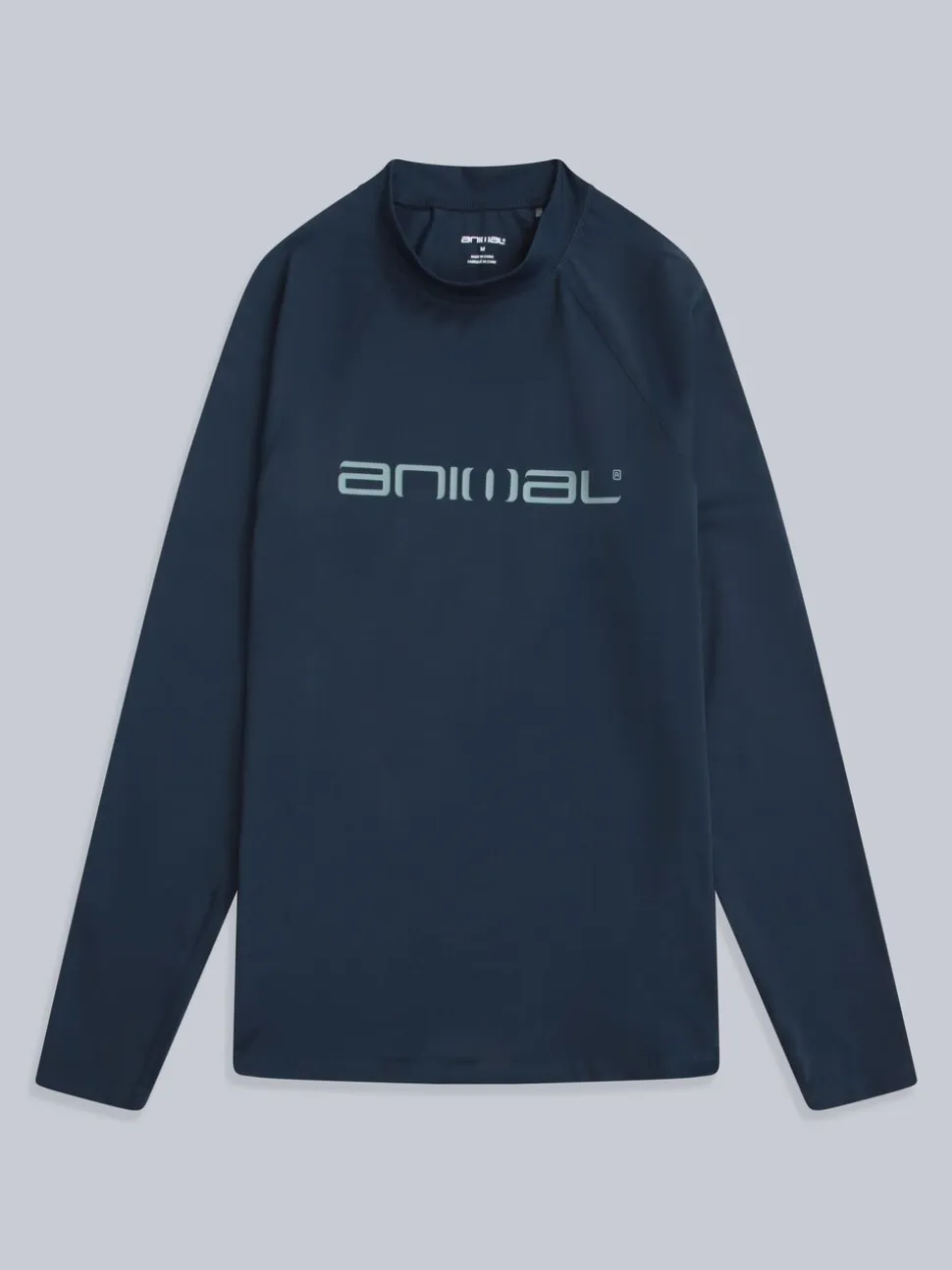 Blauw - Animal Sonny sneldrogend surfhemd met logo voor heren