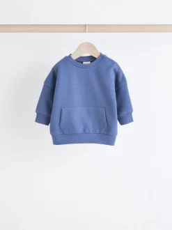Blauw - Baby Sweatshirt en Joggingbroeken Set 6 stuks (0mnd-3jaar)