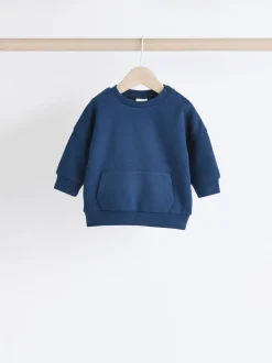 Blauw - Baby Sweatshirt en Joggingbroeken Set 6 stuks (0mnd-3jaar)