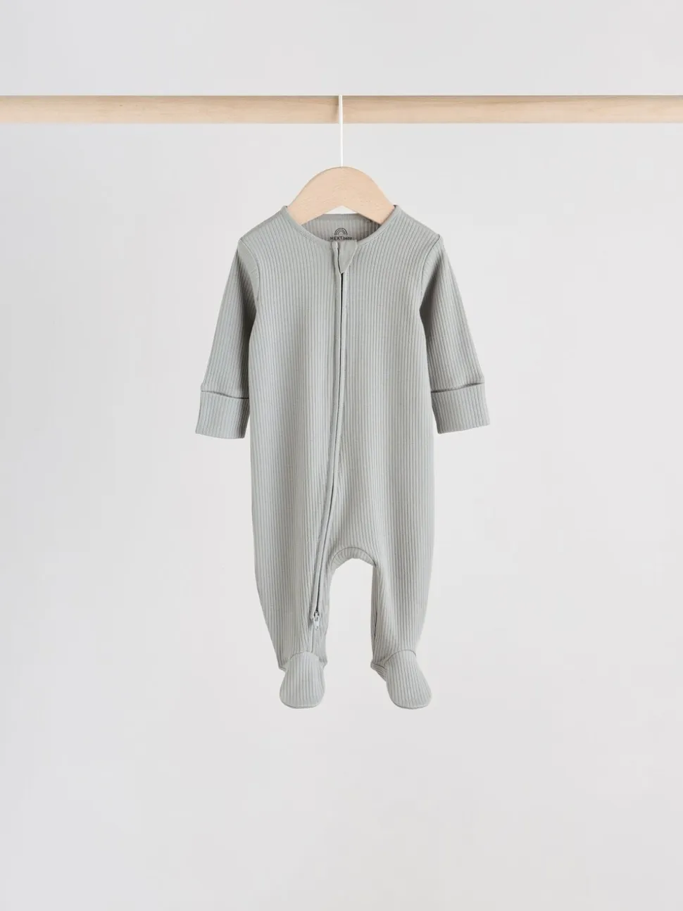 Blauw - Babypyjama's met tweewegrits (0-2jr)