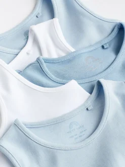 Blauw - Babyrompertjes met hemdje