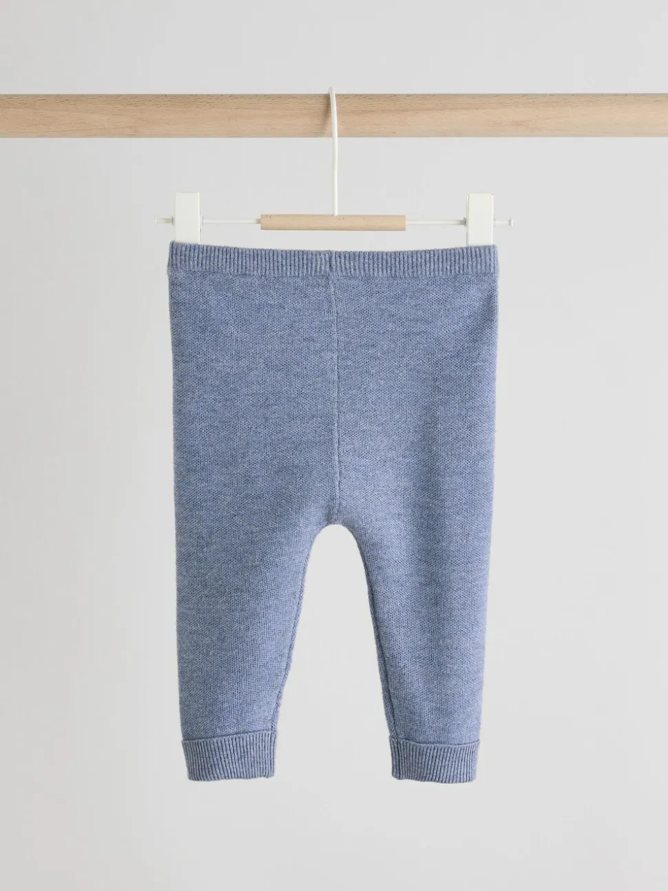 Blauw - Babyset met gebreide trui en legging (0mnd-2jr)