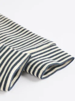 Blauw - Babyset met gebreide trui en legging (0mnd-2jr)