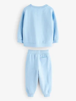 Blauw - Baker by Ted Baker set met sweatshirt en joggingbroek