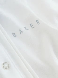 Blauw - Baker By Ted Baker - Modieus tweedelig lijkend rompertje