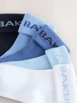 Blauw - Baker by Ted Baker babysokken verpakking van 5