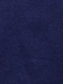 Blauw - Barbour® effen lamswollen sjaal
