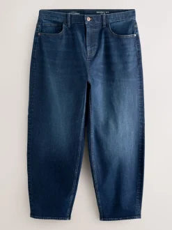 Blauw - Barrel Fit Classic Stretch Jeans