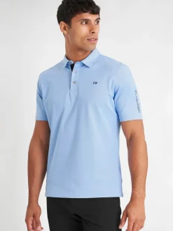 Blauw - Calvin Klein Golf Uni poloshirt