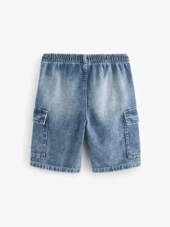 Blauw - Cargoshort (3-16jr)