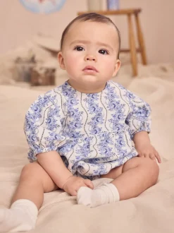 Blauw - Cath Kidston Baby Rompertje