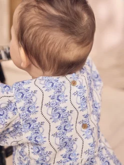 Blauw - Cath Kidston Baby Rompertje
