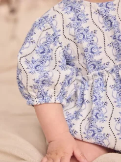 Blauw - Cath Kidston Baby Rompertje