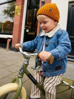 Blauw - Denim jack (3 mnd-10 jr)