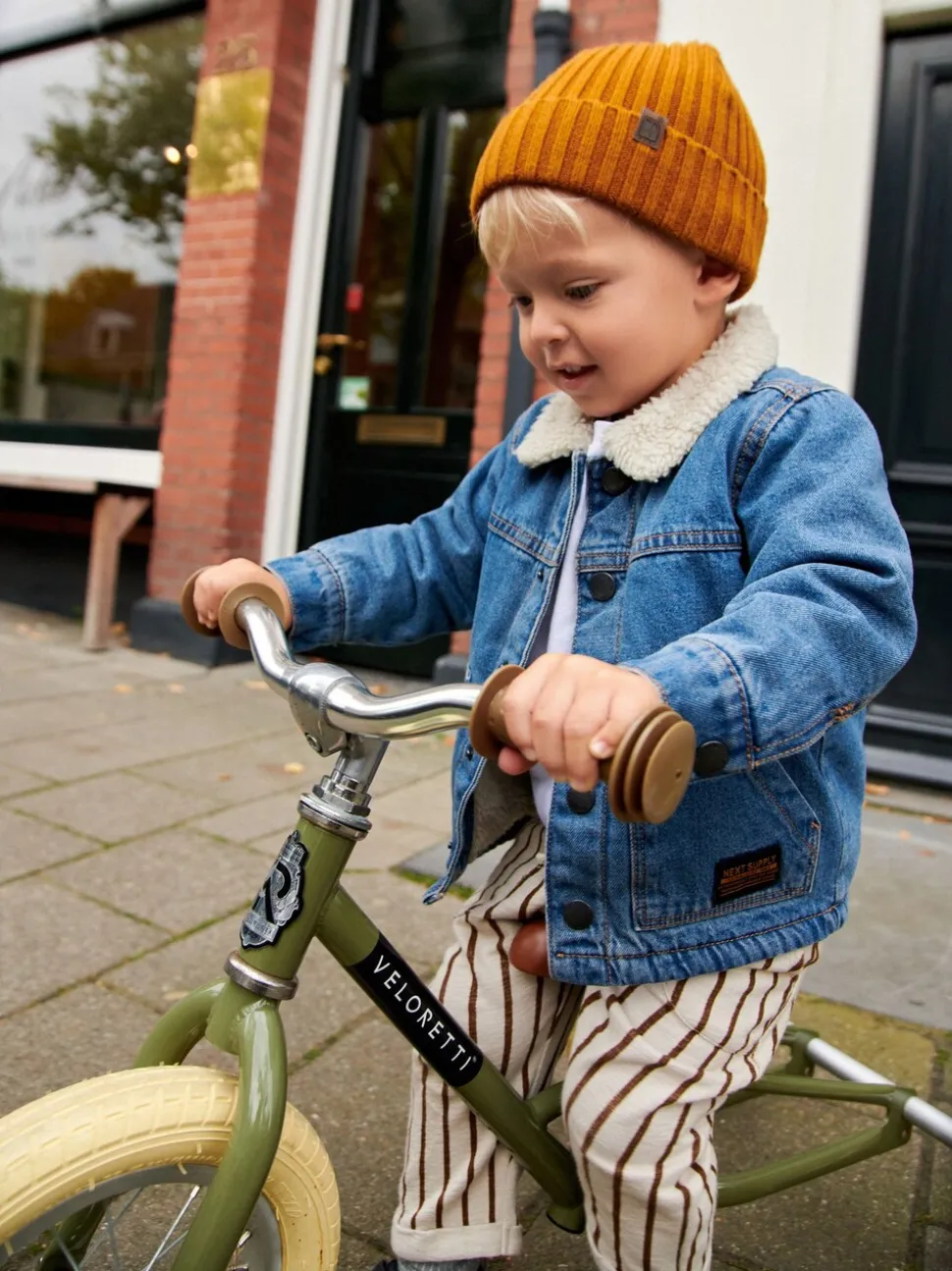 Blauw - Denim jack (3 mnd-10 jr)