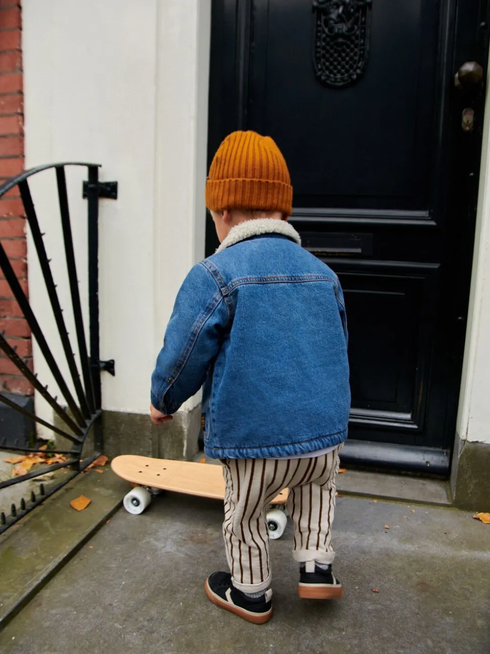 Blauw - Denim jack (3 mnd-10 jr)