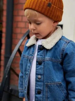 Blauw - Denim jack (3 mnd-10 jr)