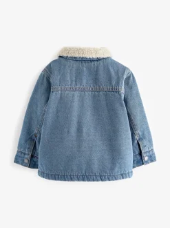 Blauw - Denim jack (3 mnd-10 jr)