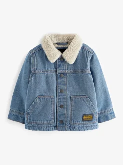 Blauw - Denim jack (3 mnd-10 jr)