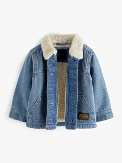 Blauw - Denim jack (3 mnd-10 jr)