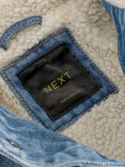 Blauw - Denim jack (3 mnd-10 jr)